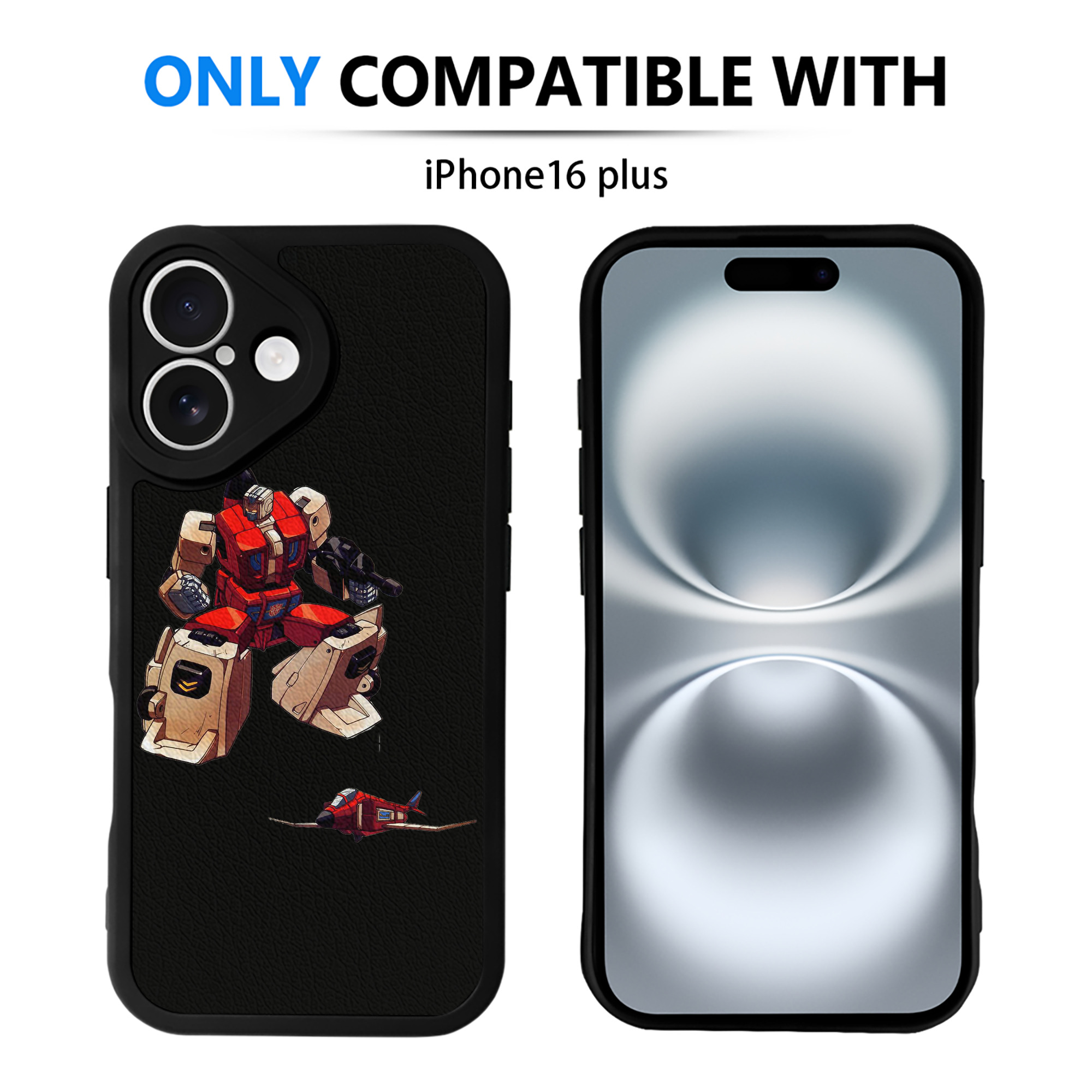 （画像用）  【iPhone 16シリーズ対応】シリコンスマホケース（レザー調） 材質：シリコン